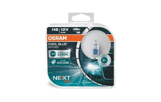 Osram Cool Blue H8, 12V/55W (2 pieces)