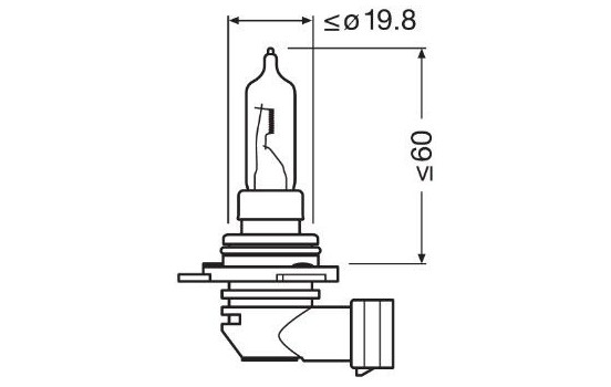 Osram Cool Blue HIR2, 12V55W, Image 3