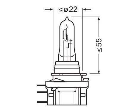 Osram Cool Blue Intense H15 12V/55W, Image 3