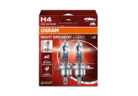 Osram Night Breaker H4, 12V60/55W (2 pieces)