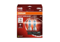 Osram Night Breaker H8, 12V55W (2 pieces)