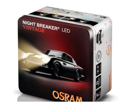 Osram Night Breaker LED lamps Vintage - H4 - 12V/20-19W - set of 2, Image 6