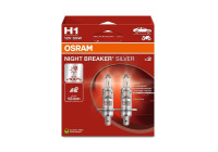 Osram Night Breaker Silver H1, 12V55W (2 pieces)