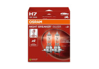 Osram Night Breaker Silver H7, 12V55W (2 pieces)