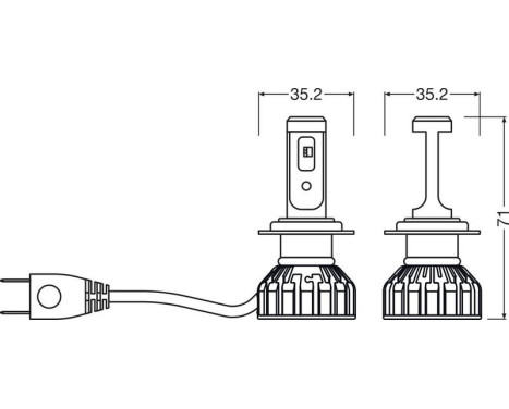 Osram NightBreaker LED Smart H7 - 2 pieces, Image 6