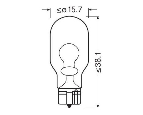 Osram Original 12V W16W - 2 pieces, Image 3