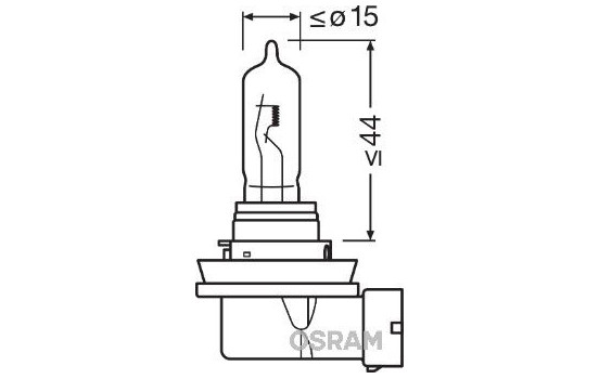 Osram Original H9, 12V65W, Image 3