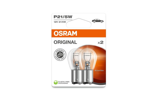 Osram Original P21/5W, 12V5W (2 pieces)