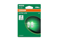 Osram Ultra Life 12V W5W - 2 pieces