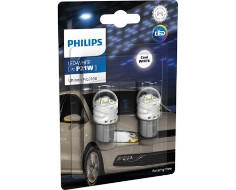 Philips LED P21W 12V 2.2W BA15S Ultinon Pro 3100 6000K