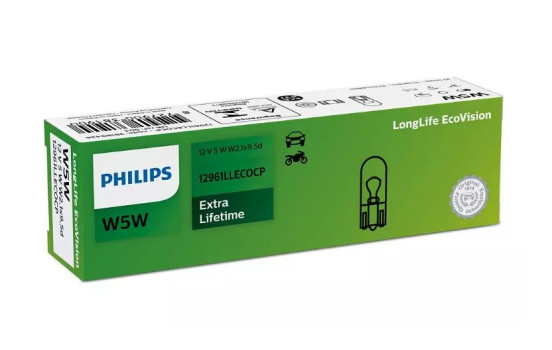 Philips LongLife EcoVision W5W