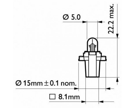 Philips Standard BAX8.3s/1.35, Image 3