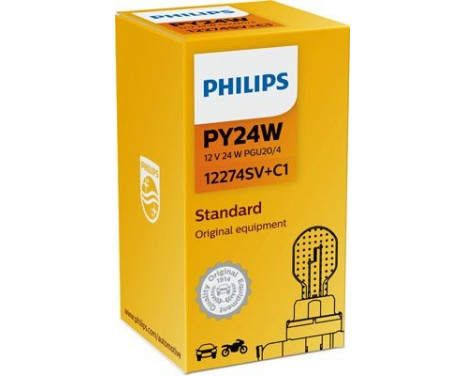 Philips Standard SilverVision PY24W