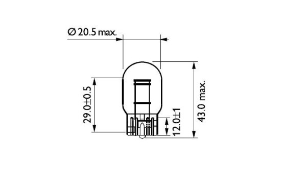 Philips Standard W21/5W, Image 3
