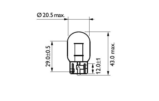 Philips Standard WY21W, Image 3