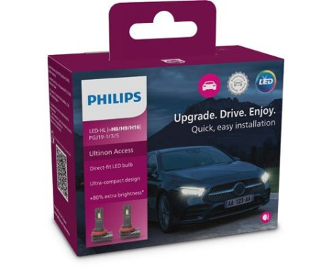 Philips Ultinon Access LED H8 H11 H9 H16 set 11366U2500CX