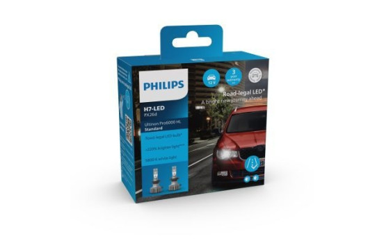 Philips Ultinon Pro6000 HL H7 LED 11972U60SX2