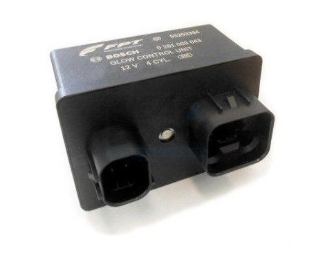 Control unit, glow time, Image 2