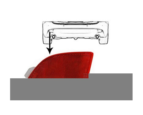 Reflector left