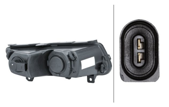 Daytime running lights, Left 2PT 010 377-051 Hella, Image 2