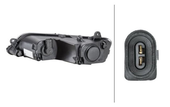 Daytime running lights, Left 2PT 010 545-051 Hella, Image 2