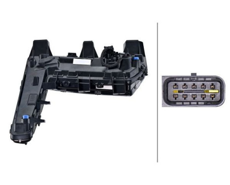 Daytime running lights, Left 2PT 014 585-011 Hella, Image 2