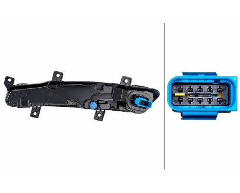 Daytime running lights, Left 2PT 015 040-011 Hella, Image 2