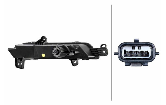 Daytime running lights, Left 2PT 015 211-011 Hella, Image 2