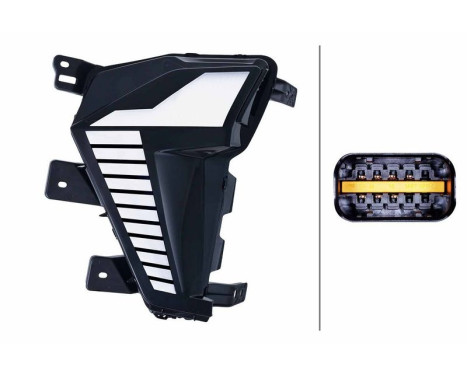 Daytime running lights, Left 2PT 016 718-031 Hella, Image 2