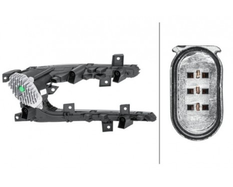 Daytime running lights, Left 2PT 354 843-171 Hella, Image 2