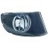 Fog lamp 1216588 Diederichs