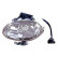 Fog lamp 7/01+ left White 8203995 Van Wezel