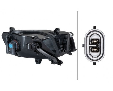 Fog lamp Audi A8 (4E2,4E8) 02 -10 li H11 1NG 354 842-011 Hella, Image 2