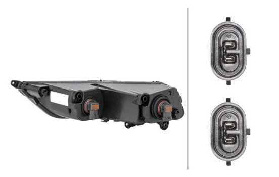 Fog lamp/cornering light/drl VW Passat 10-14 re H8 1ND 010 545-141 Hella, Image 2