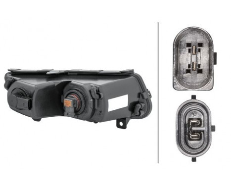 Fog lamp/cornering light/drl VW Polo GTI 2009-li 1ND 010 377-071 Hella, Image 2
