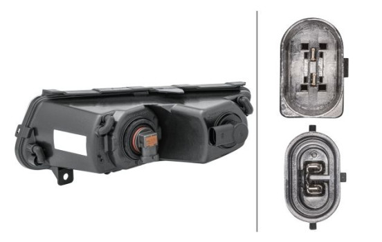 Fog lamp/cornering light/drl VW Polo GTI 2009-re 1ND 010 377-081 Hella, Image 2