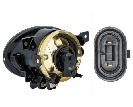 Fog lamp/cornering light MB Sprinter (906) 13- re zw 1N0 011 250-361 Hella, Image 2