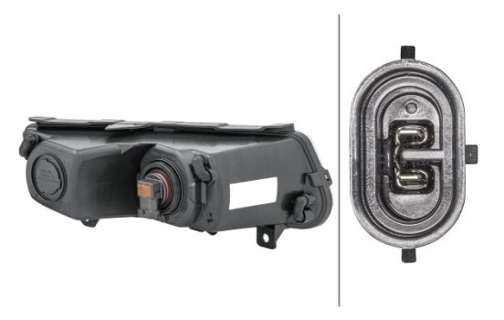 Fog lamp/cornering light VW Polo V 09-14 li H8 1ND 010 377-091 Hella, Image 2