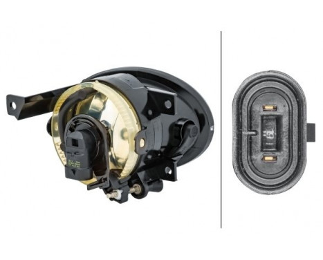 Fog lamp/cornering light VW Touran(1T1/1T2)03-10 li 1N0 010 151-011 Hella, Image 2