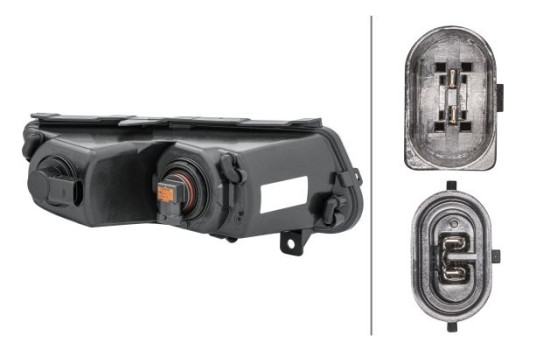 Fog lamp/drl/cornering light VW Polo 09-14 li H8 1ND 010 377-011 Hella, Image 2