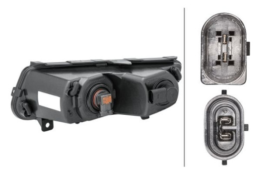 Fog lamp/drl/cornering light VW Polo 09-14 re H8 1ND 010 377-021 Hella, Image 2
