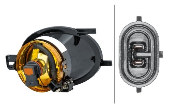 Fog lamp Ford S-Max (WA6) 10-li 1N0 010 304-031 Hella, Image 2