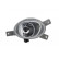 Fog lamp left H1 5936995 Van Wezel