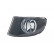 Fog lamp left H8 0659995 Van Wezel