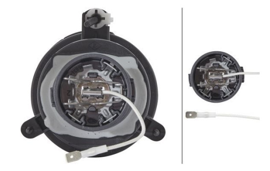 Fog lamp recessed 54mm without dust cover 12V DE-H3 1NL 007 186-021 Hella, Image 2