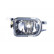 Fog lamp until '07 left Smoked 3001995 Van Wezel
