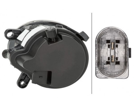 Fog Light 1N0 354 013-021 Hella, Image 3