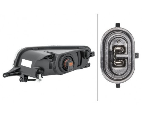 Fog Light 1ND 010 455-121 Hella, Image 2