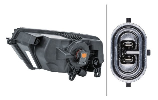 Fog Light 1ND 012 598-021 Hella, Image 2