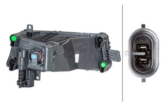Fog Light 1NG 354 843-051 Hella, Image 2